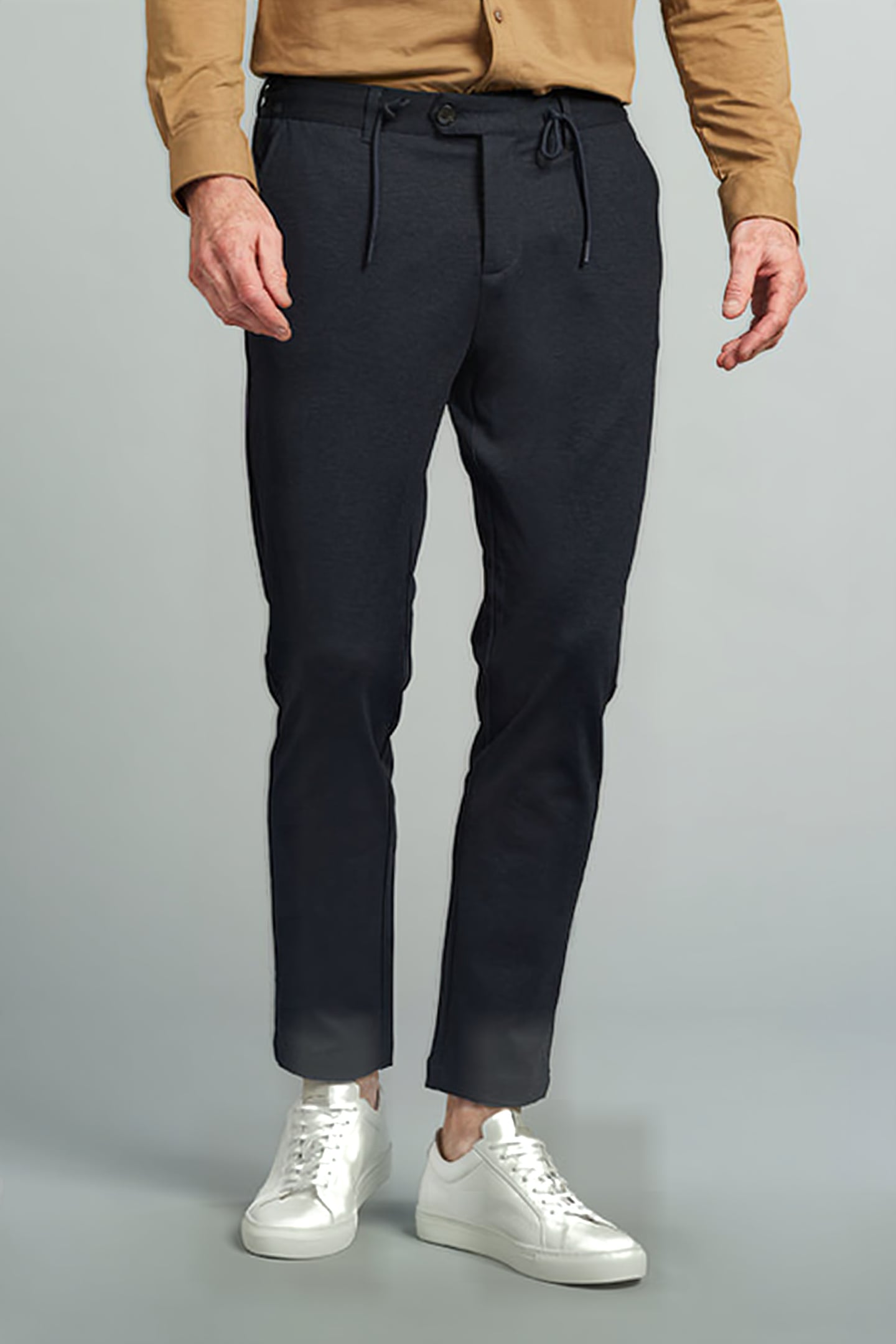 TAPERED JOGGER MINI PATTERN SWEAT DK. NAVY 2