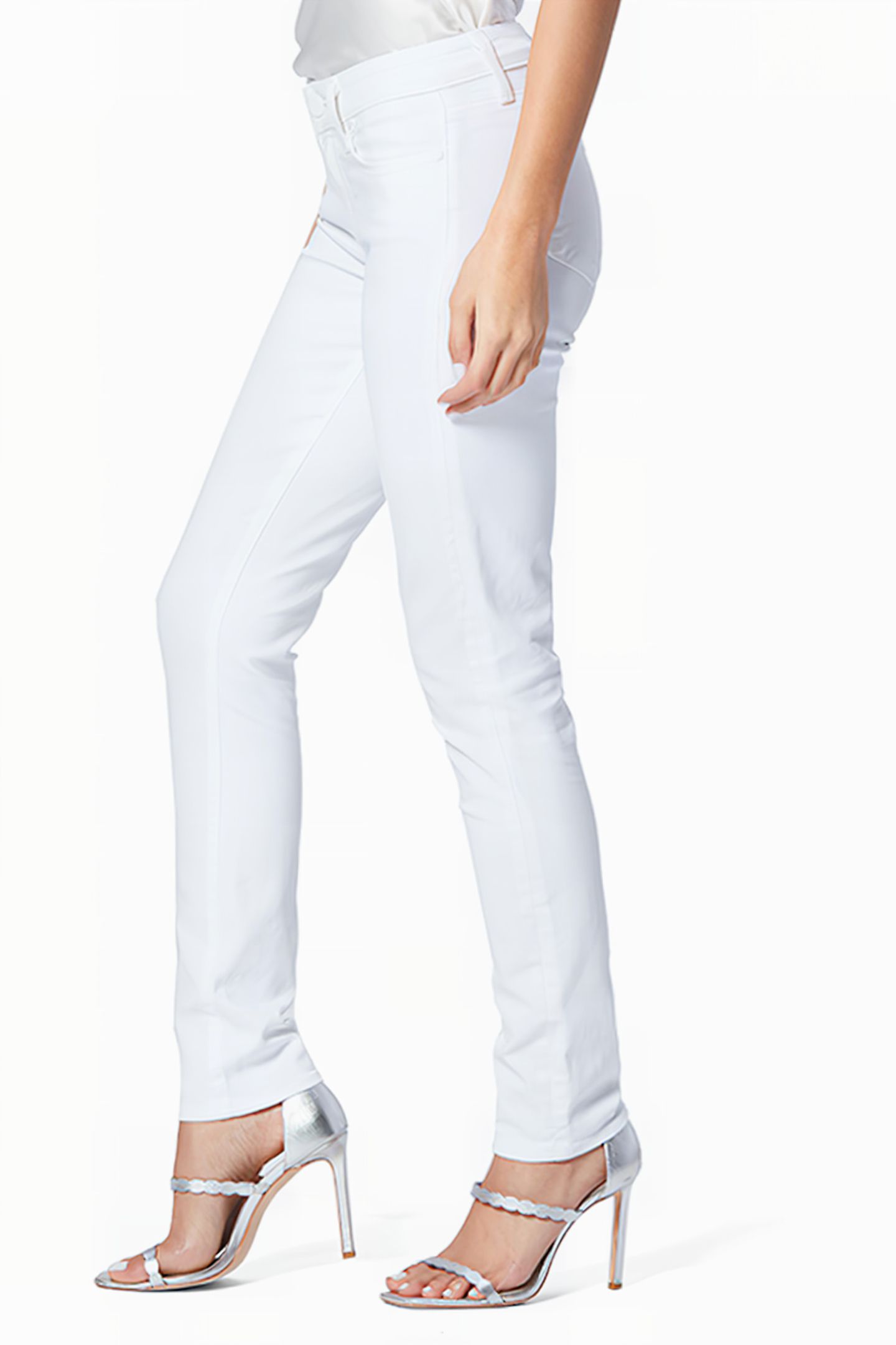 SKYLINE ANKLE PEG CRISP WHITE 4
