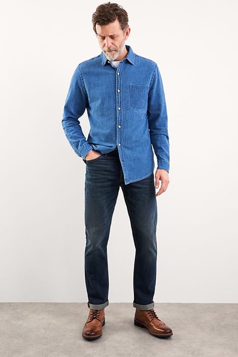 HARWOOD STRAIGHT JEAN DARK BLUE 1