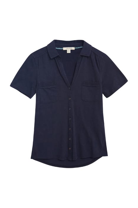 PENNY POCKET JERSEY SHIRT FRENCH NAVY 1