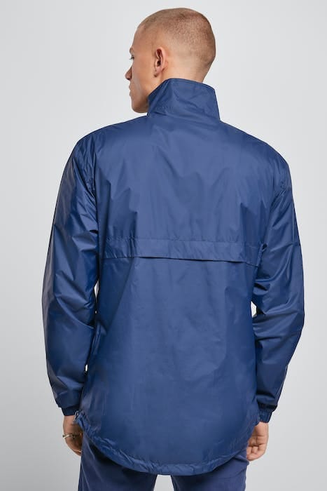 STAND UP COLLAR PULL OVER JACKET DARKBLUE 3