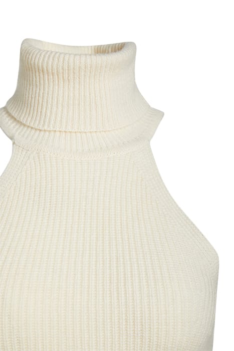 CLEMMY CREAM MIDI DRESS 3