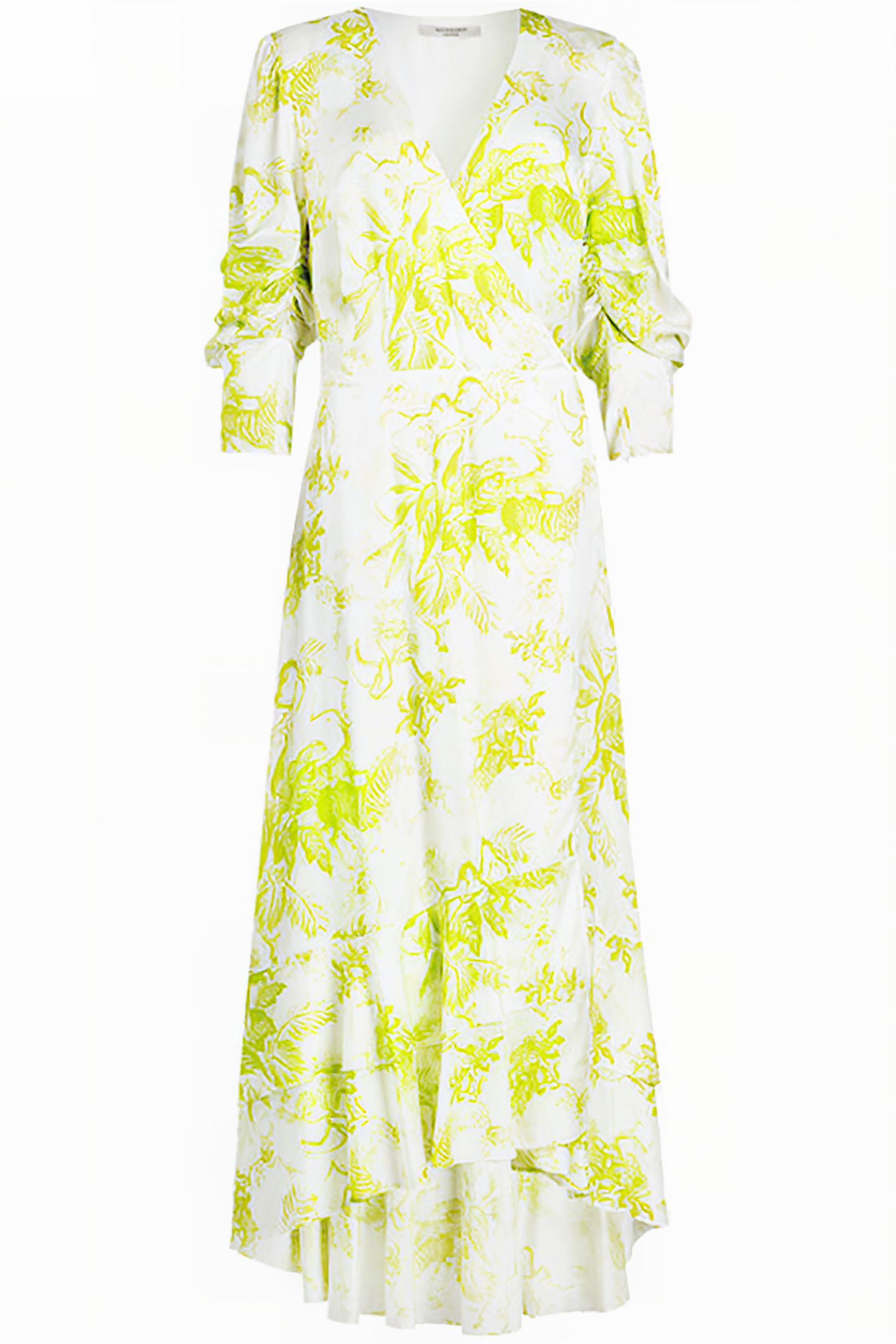 TAGE RIYAZ DRESS CHARTREUSE YELLOW 1