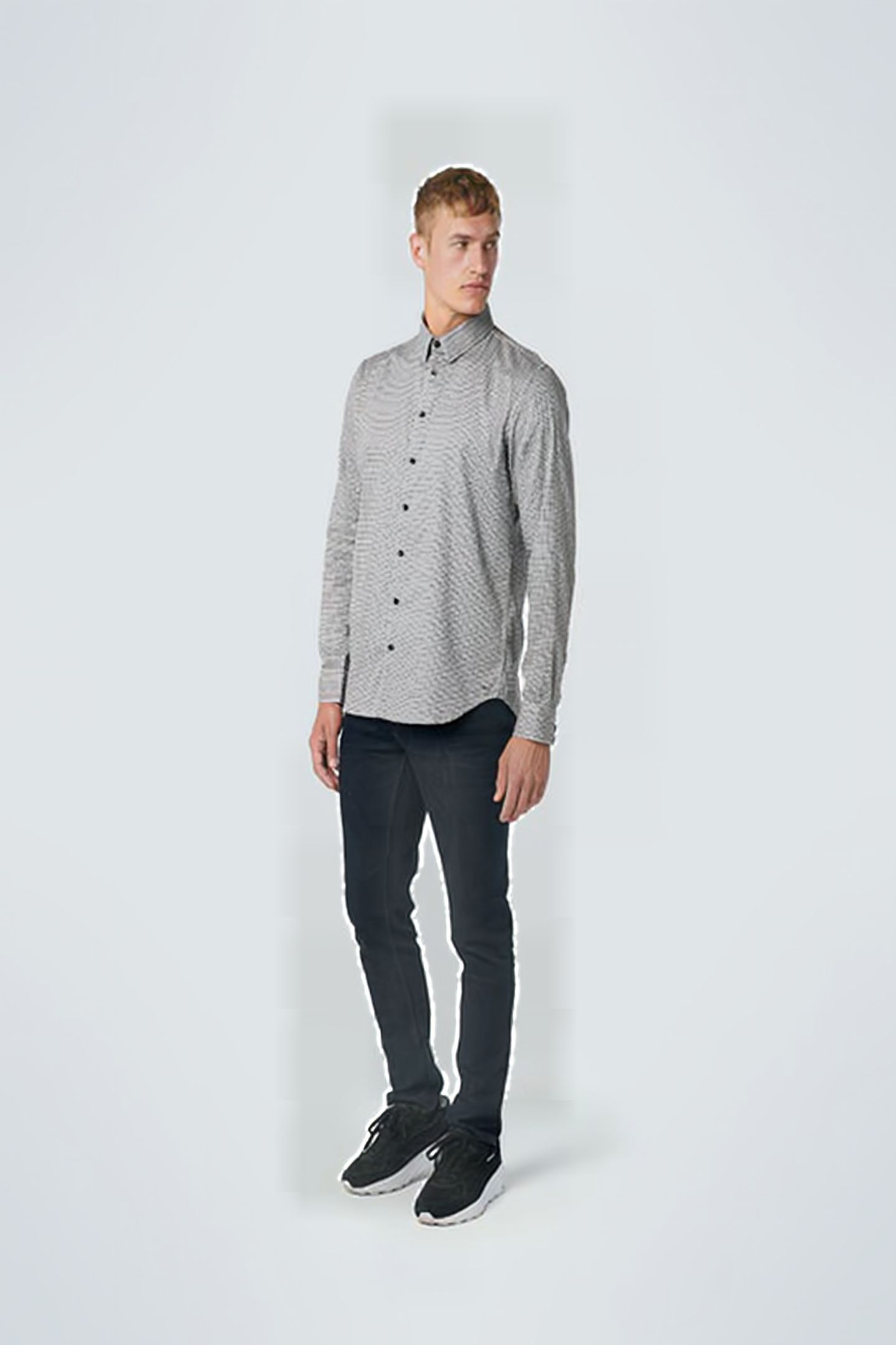 SHIRT STRETCH ALLOVER PRINTED NIGHT 4