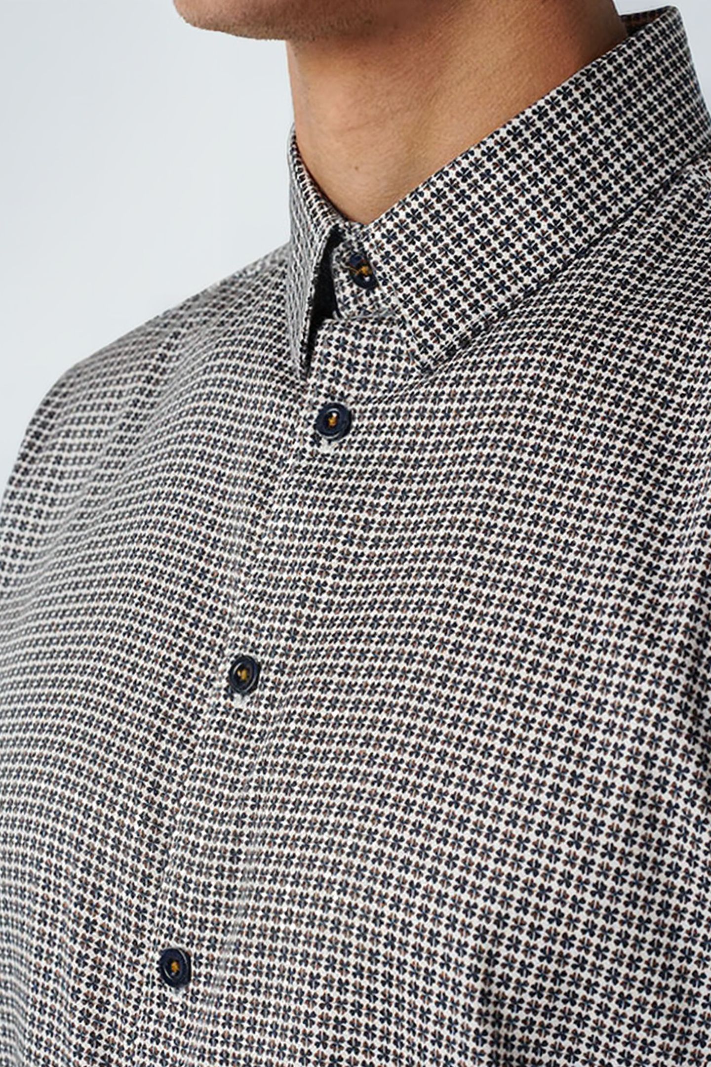 SHIRT STRETCH ALLOVER PRINTED NIGHT 5