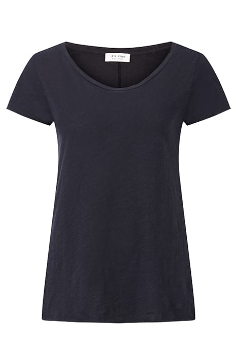 ORGANIC SLUB SHIRT DEEP BLUE 1