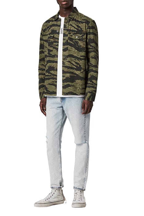 KRUEGER LS SHIRT KHAKI GREEN 2