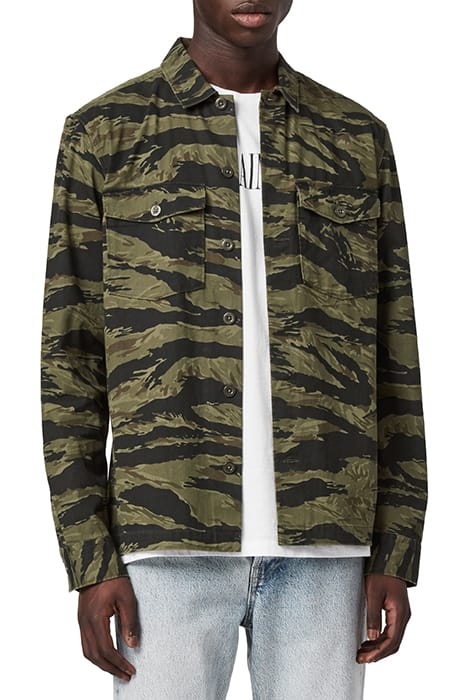 KRUEGER LS SHIRT KHAKI GREEN 1