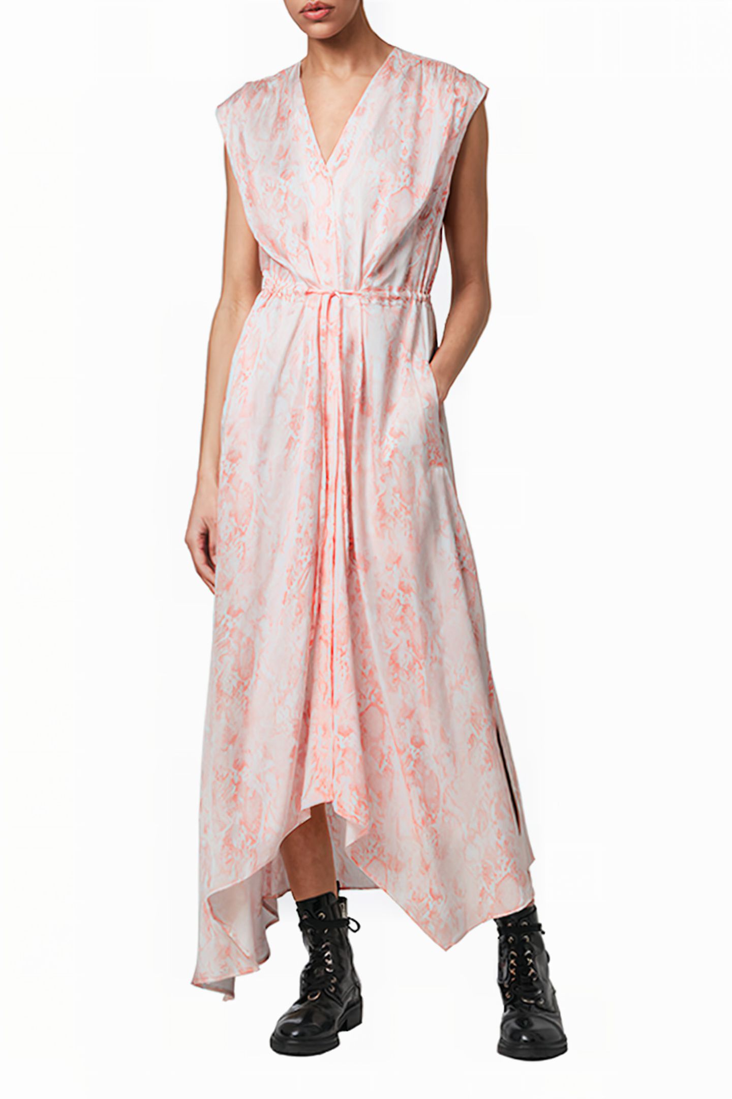 TATE MASALA DRESS SOFT PINK 3