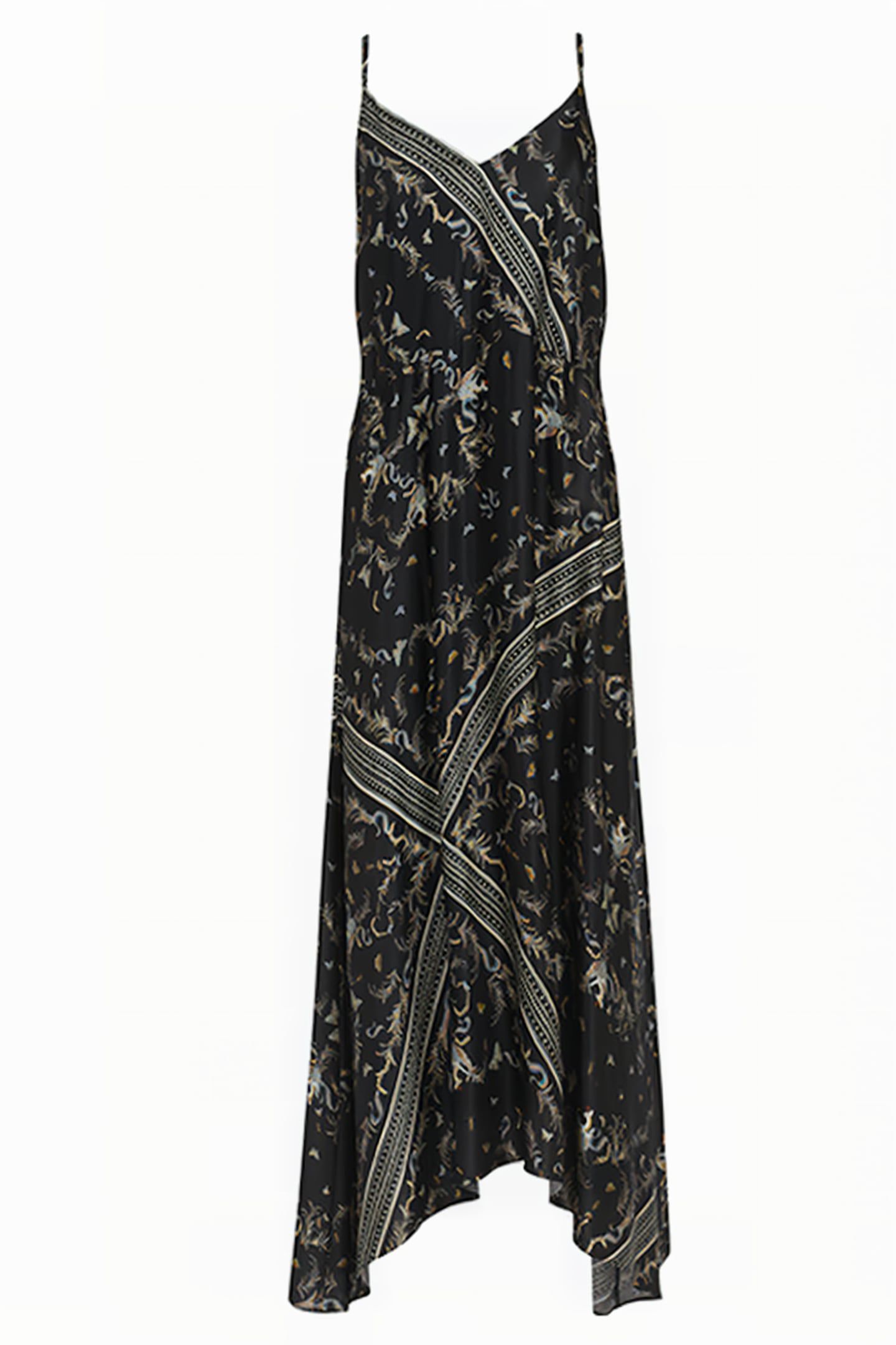 LARISA ASSAM DRESS BLACK 2