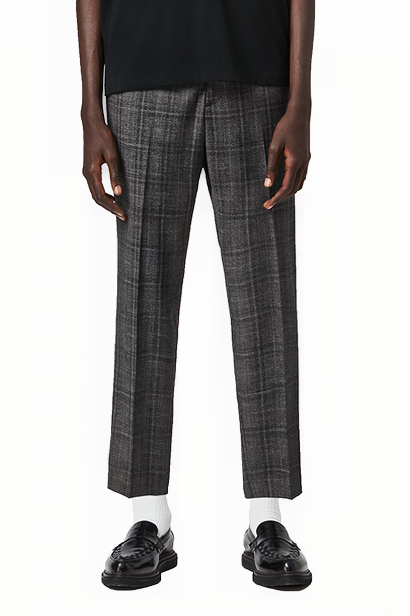 BENNETT TROUSER CHARCOAL 2