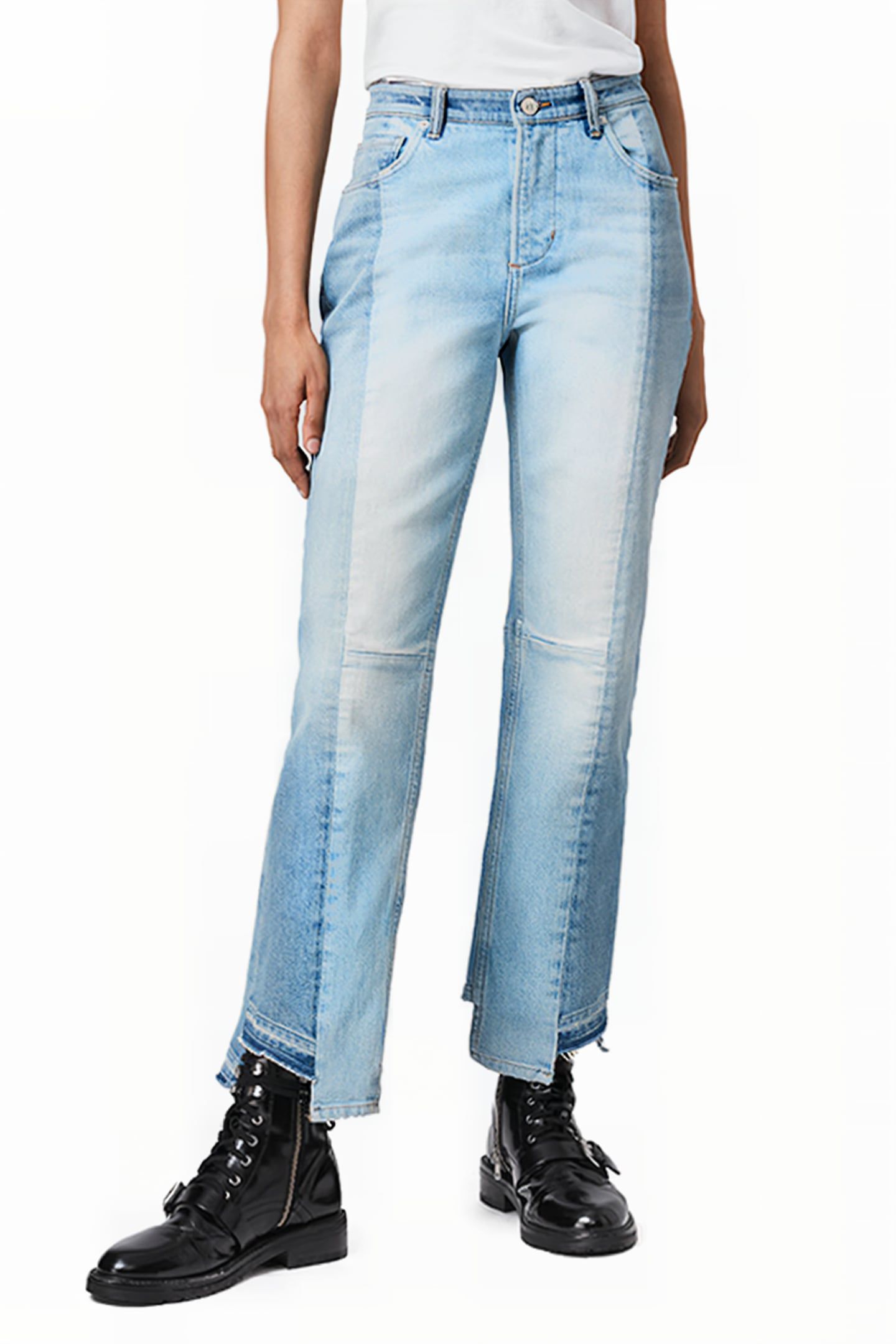 KIM TWOTONE JEAN MID INDIGO 1