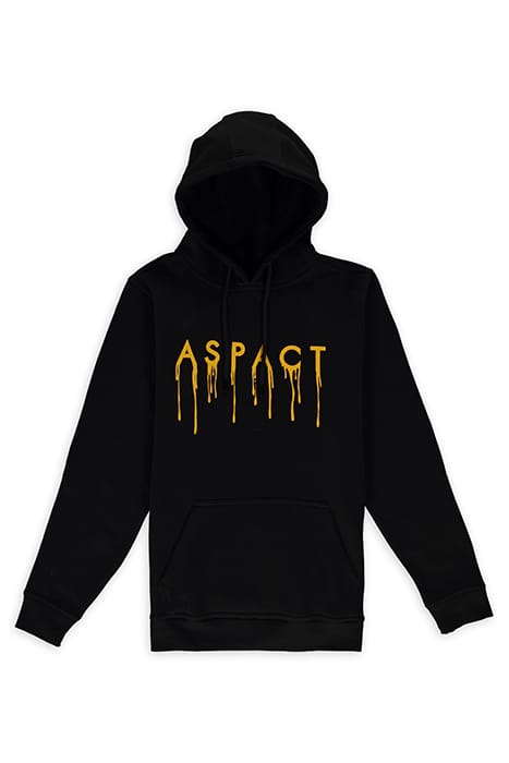 DRIPPING HOODIE BLACK 1