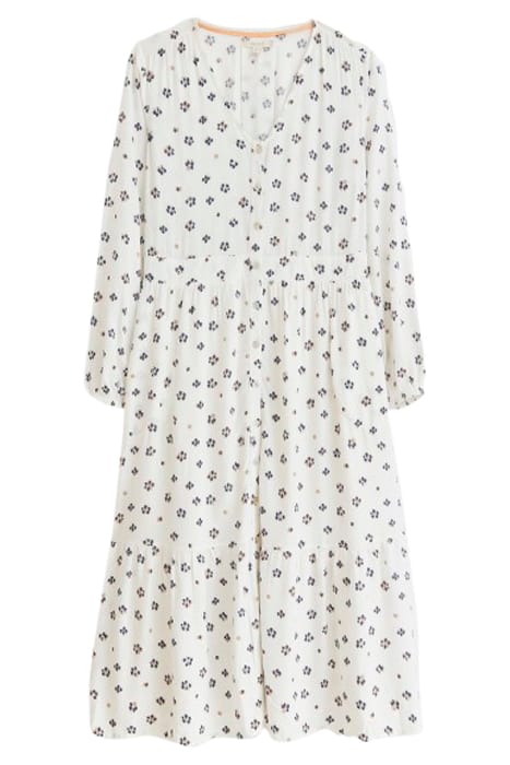 BELLA MIDI DRESS GREY MULTI 1