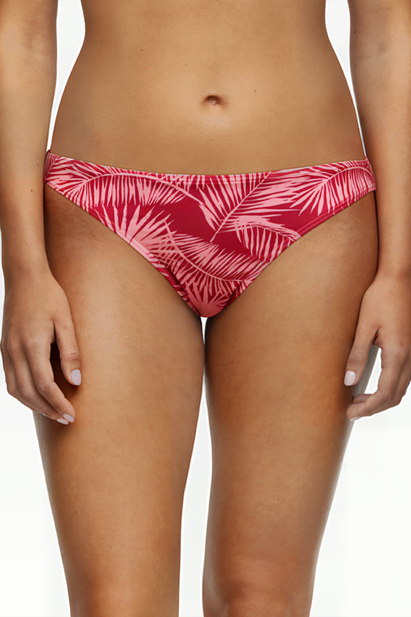 SW BO. BRIEF RIO PALM LEAF RED PLUM RED PLUM 1