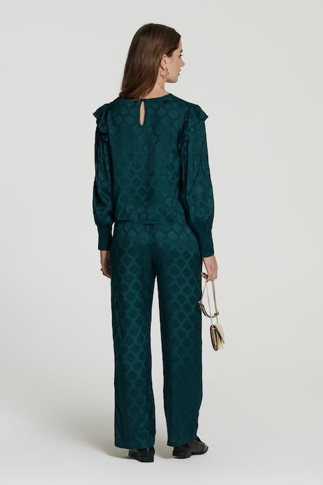 LADIES SAN MARINO BLOUSE BAROQUE JAQUARD 4