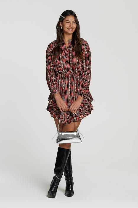 LADIES ROUEN DRESS ICAT LUREX 2