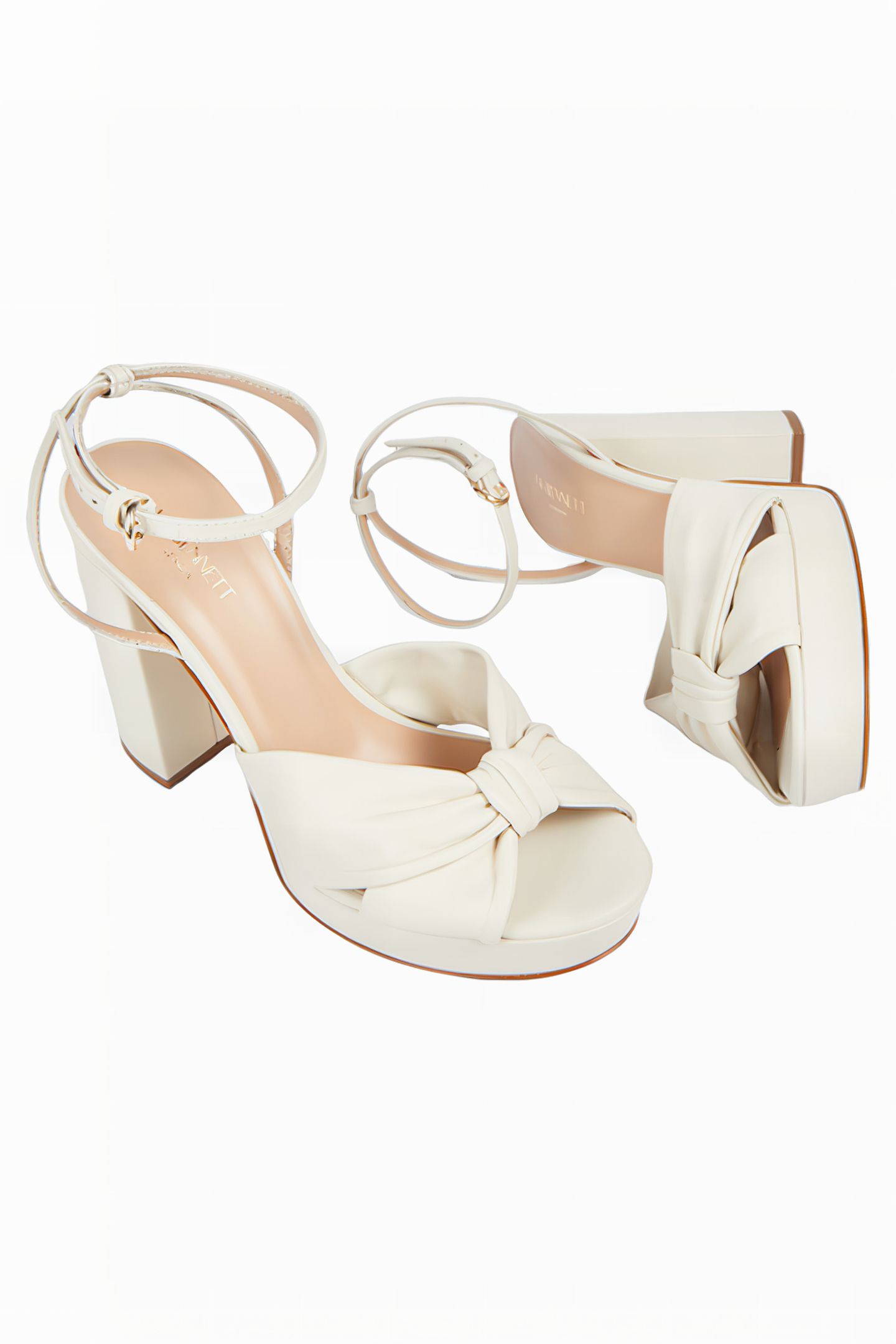 AMANDA SANDAL ECRU 3