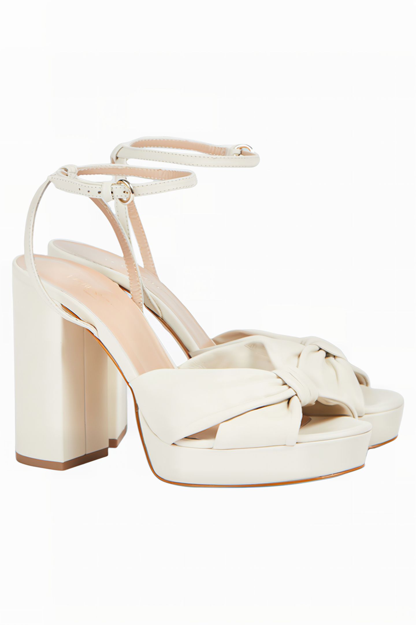 AMANDA SANDAL ECRU 2
