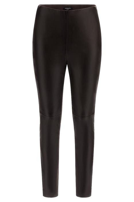 MARCIANO BY GUESS HIGH WAIST COY LEGGI BURNT WOOD LEATHER PA 6