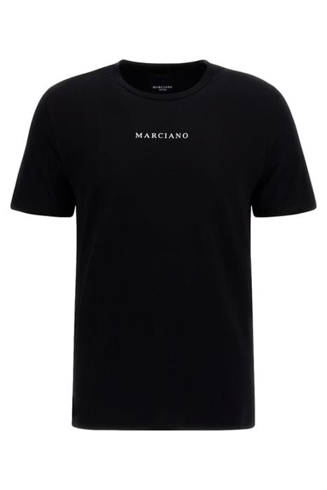MARCIANO BY GUESS TOM SS CN T-SHIRT SL JET BLACK 1