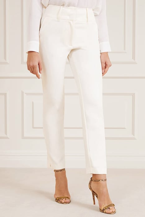 MARCIANO BY GUESS SHELLY PANT WARM FORMAL WHITE 1