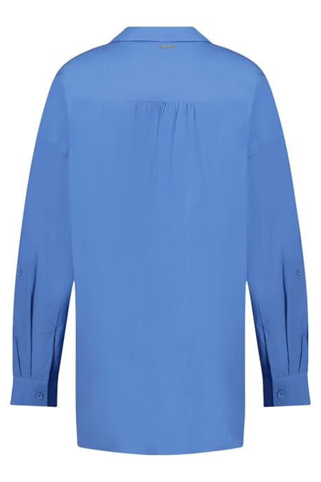 HARPER BLOUSE COBALT 2