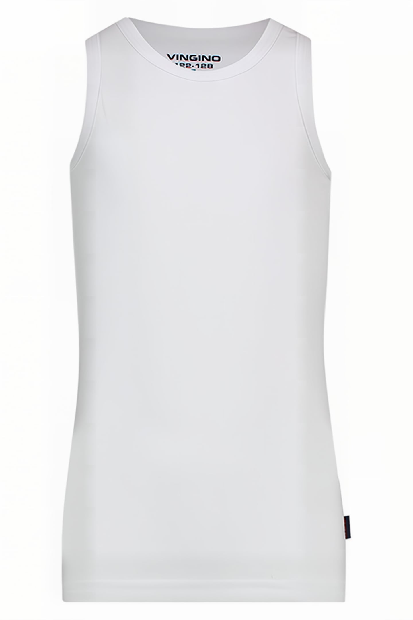 SINGLET BOYS REAL WHITE 1
