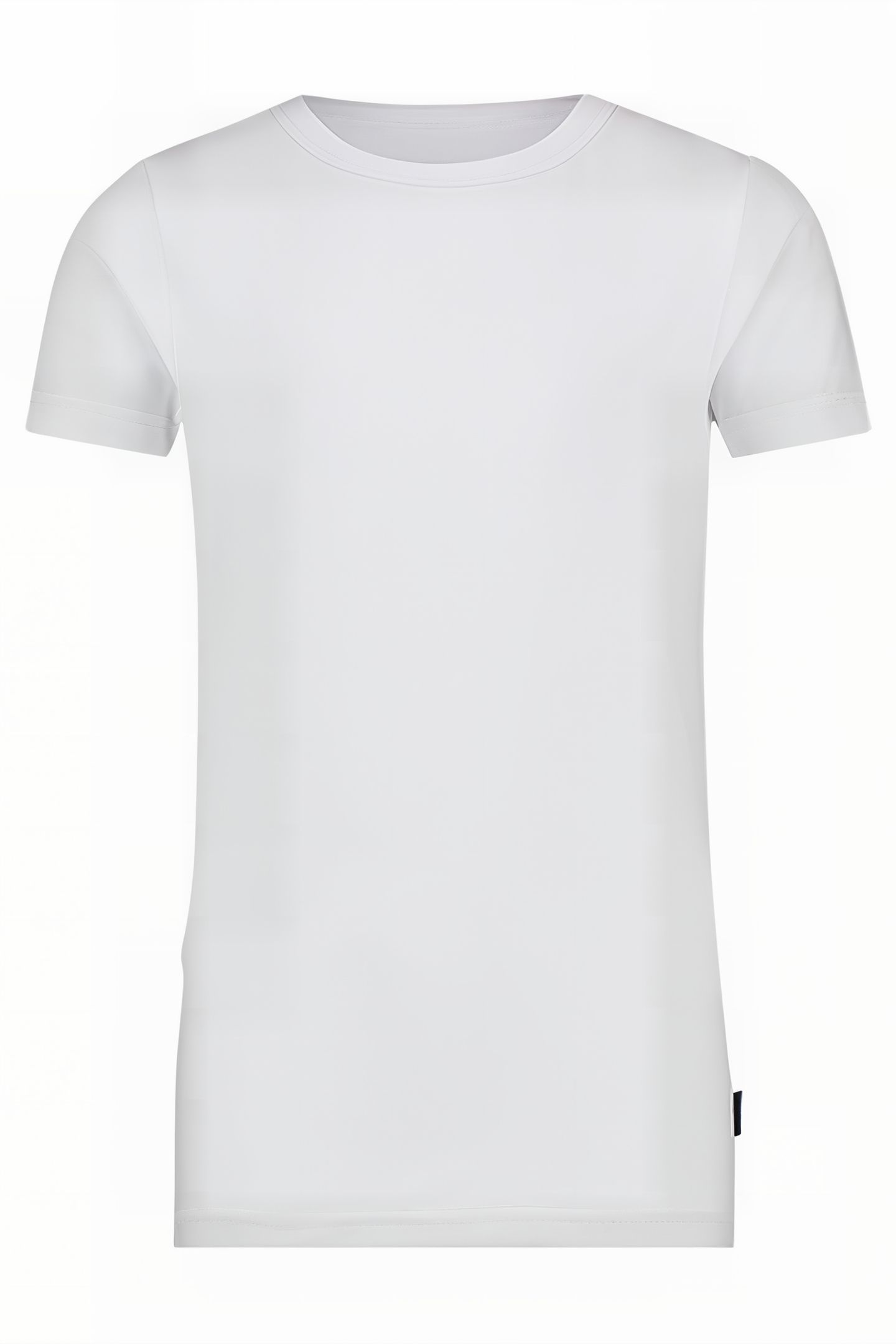 SHORT SLEEVE CREW NECK TS BOYS REAL WHITE 1