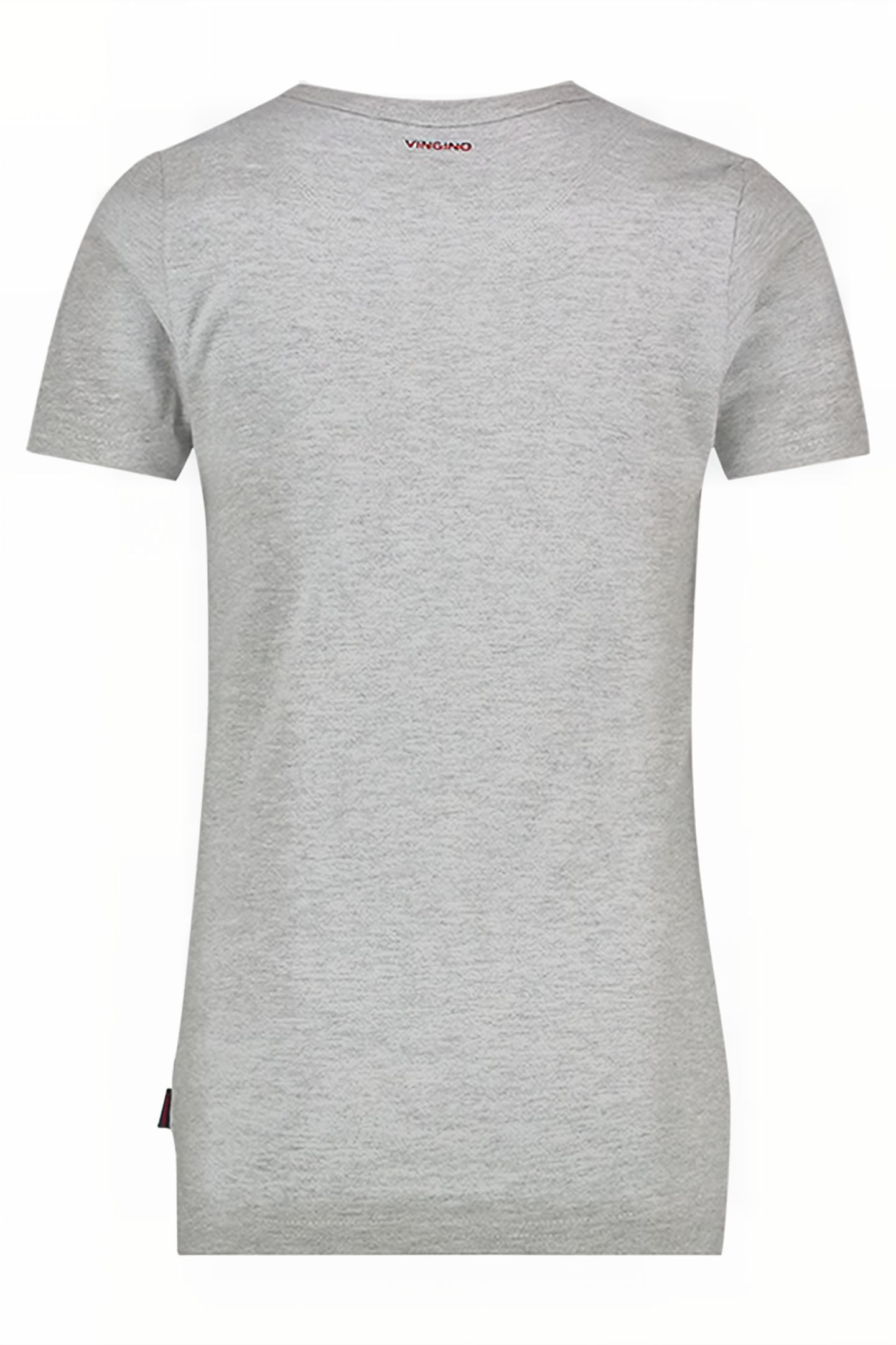 SHORT SLEEVE V NECK TS BOYS GREY MELE 2