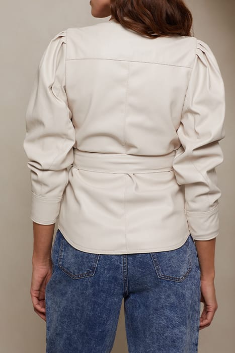 ARAMA JACKET PARCHMENT BEIGE 2