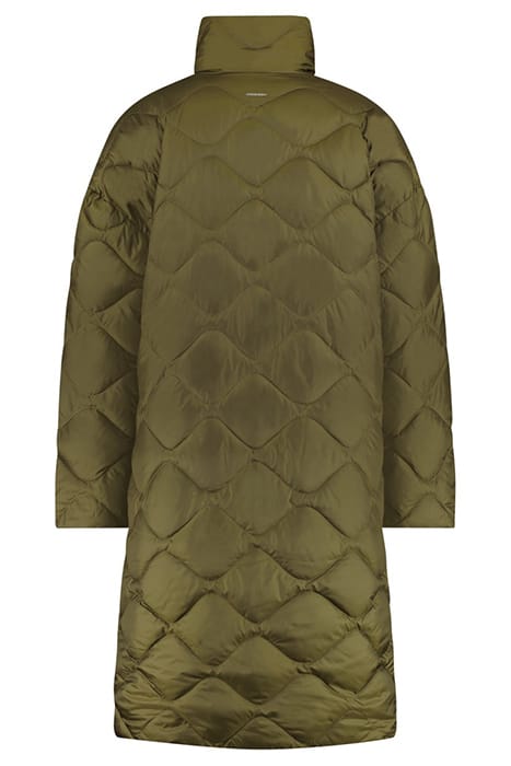 NOELLA COAT OLIVE BARK 2