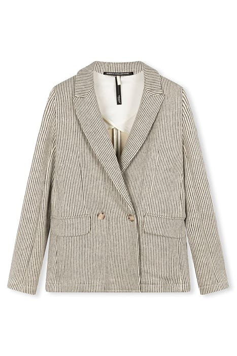 BLAZER DENIM STRIPE SOFT WHITE MELEE 3