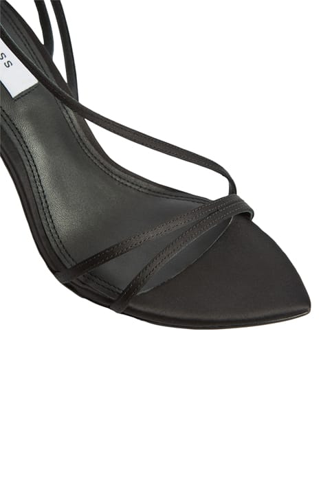 ADELA BLACK STRAPPY SANDALS 5