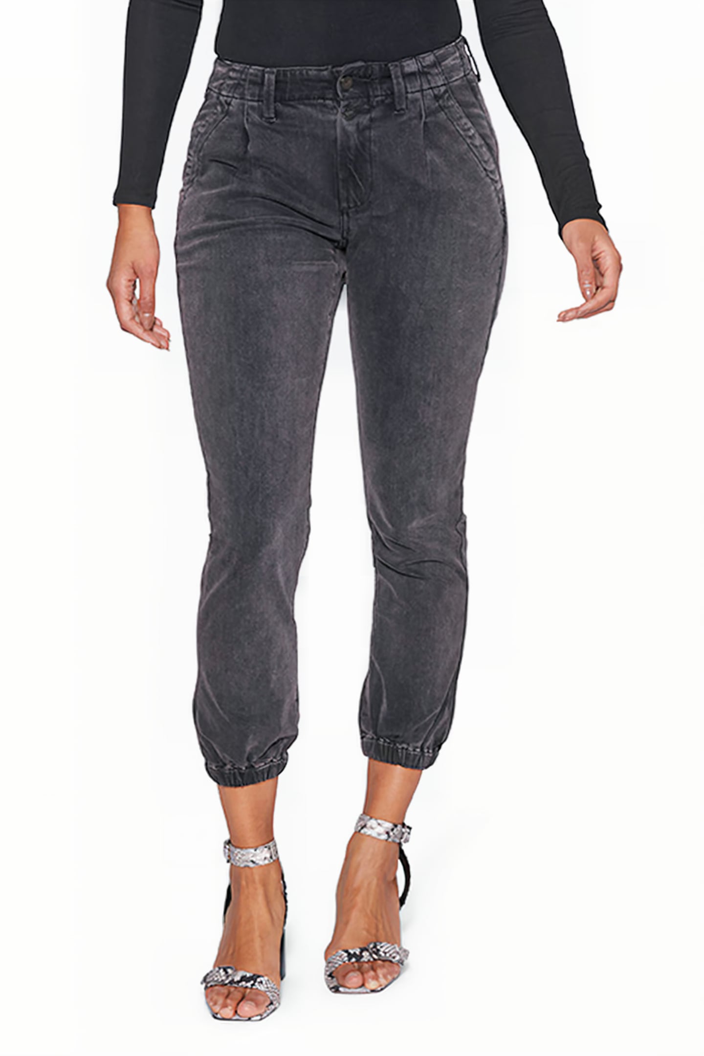 PLEATED MAYSLIE DBL BTTN FADED MIST 1