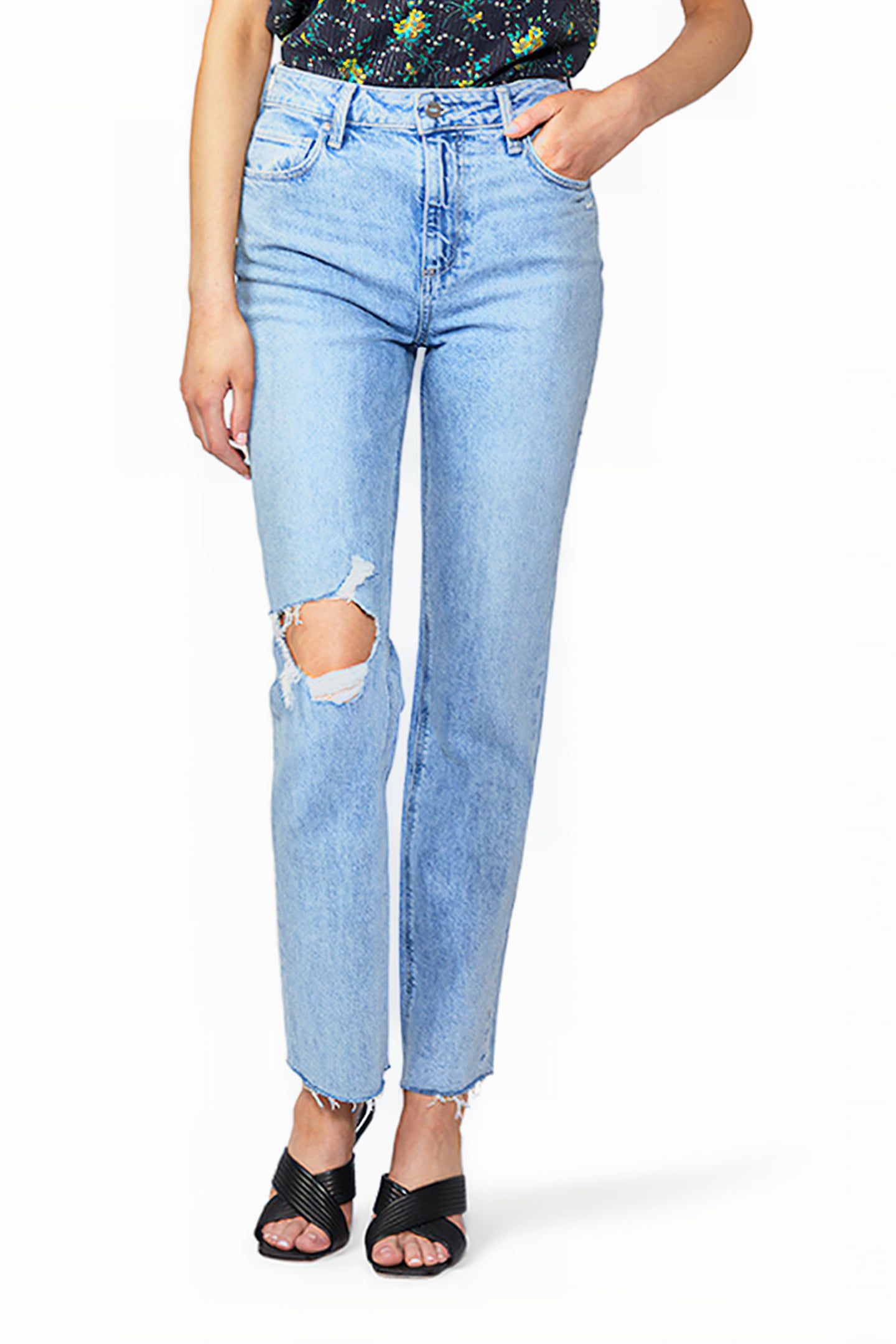 STELLA SEAM BLTLPS RAW HEM GNARLY DESTRUCTED 1