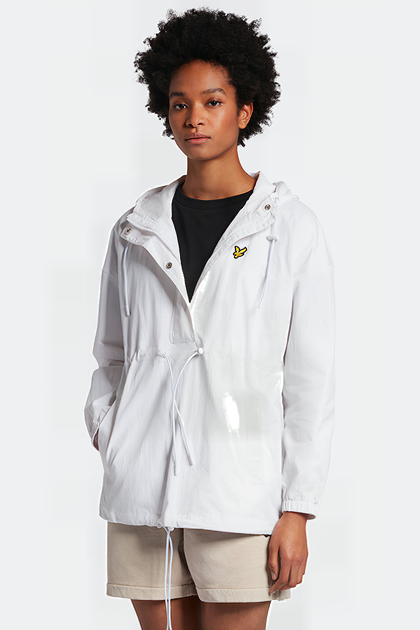 OVERHEAD ANORAK WHITE 1