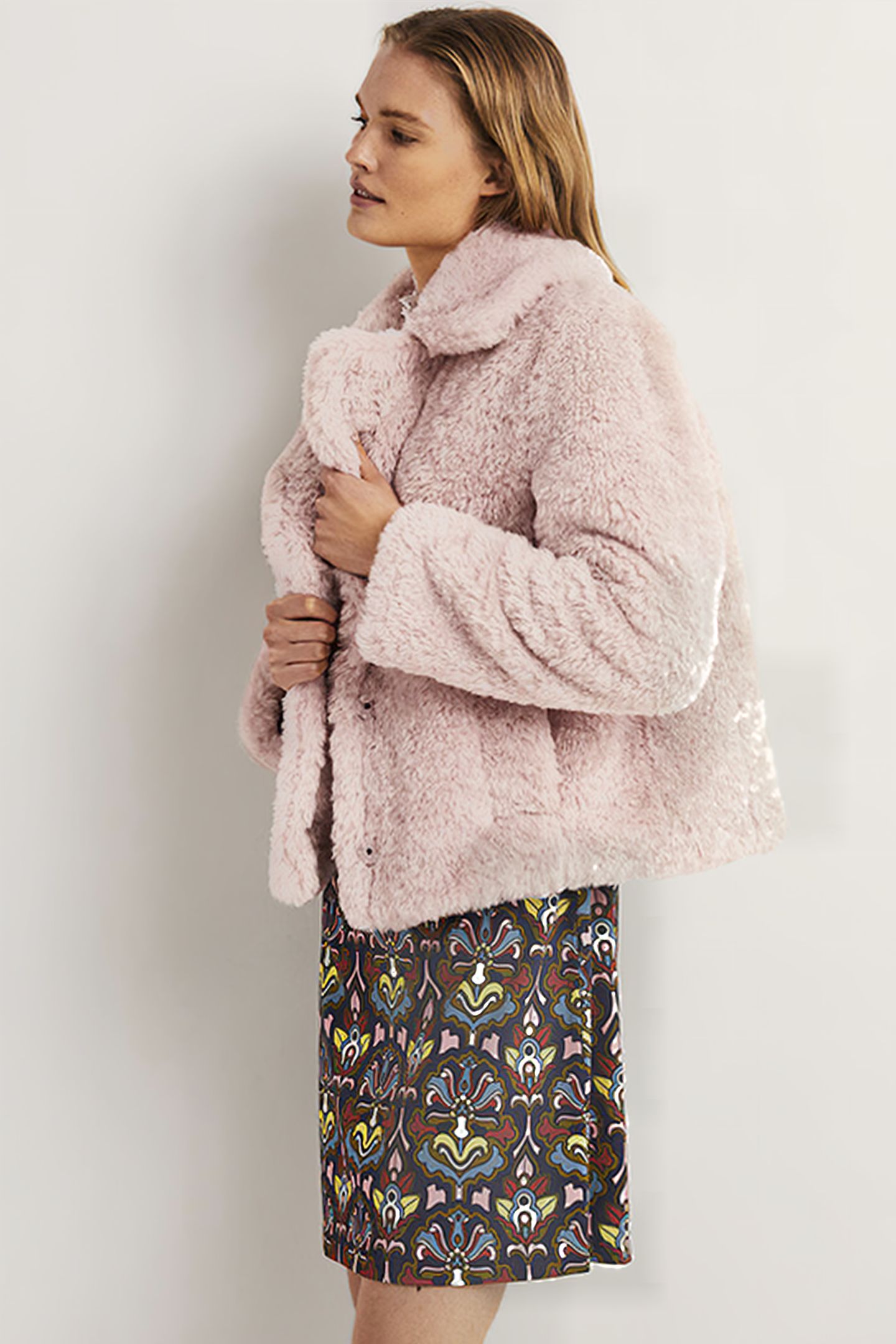 FAUX FUR JACKET PNK 3