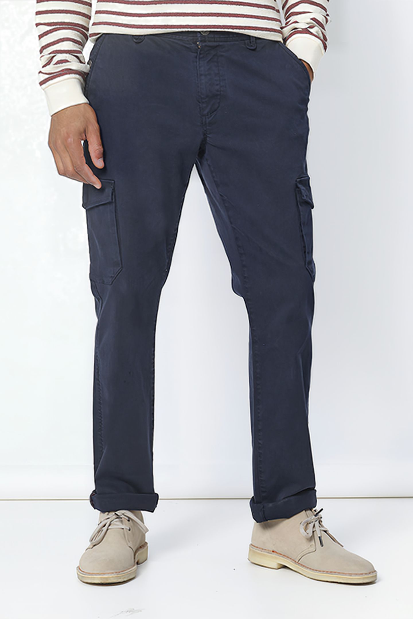 JOHN CARGO CHINO NAVY UNI 1