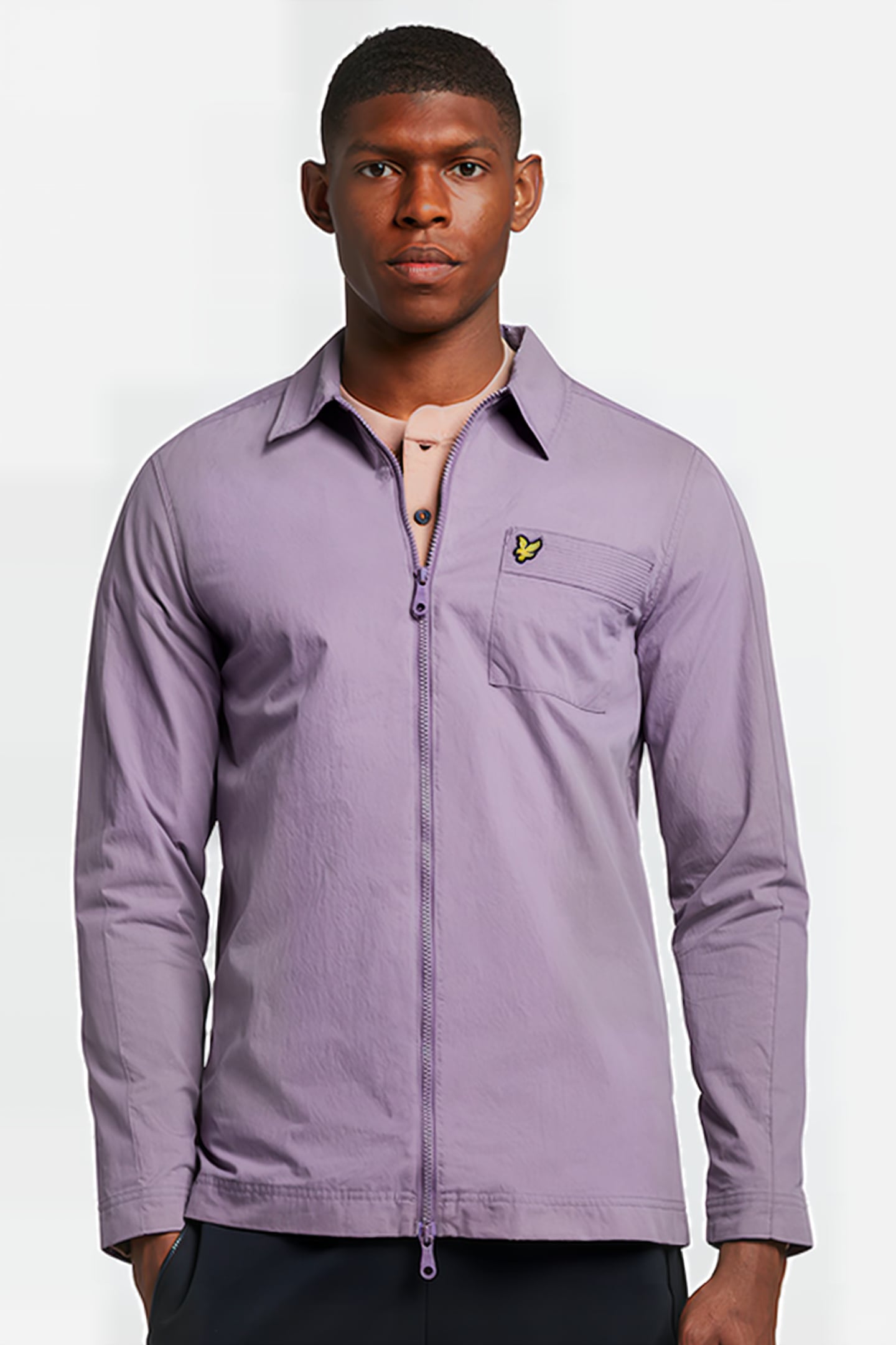 OTTOMAN POCKET OVERSHIRT BILLBOARD PURPLE 1
