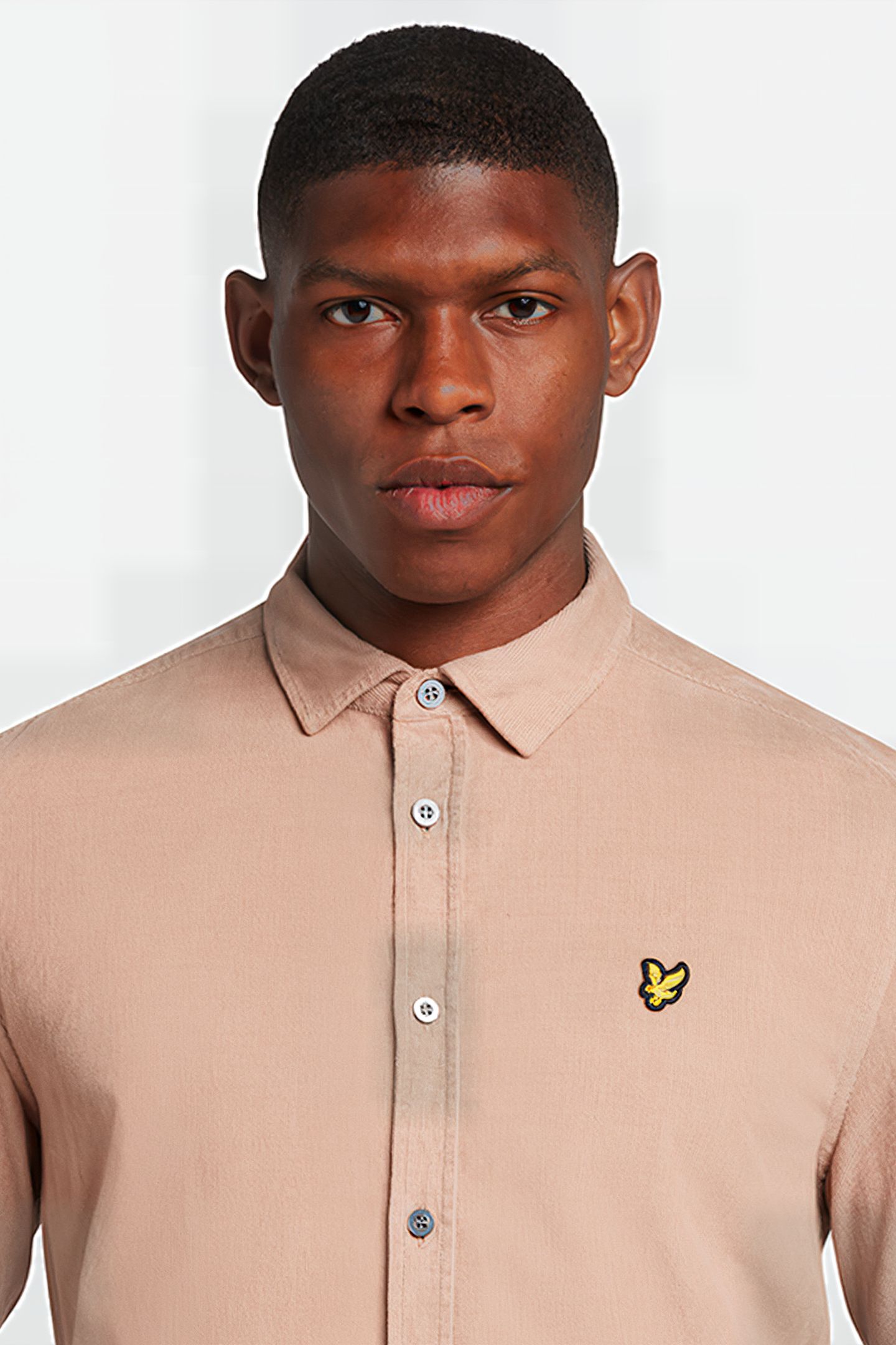NEEDLE CORD SHIRT MAUVE DUSK 4