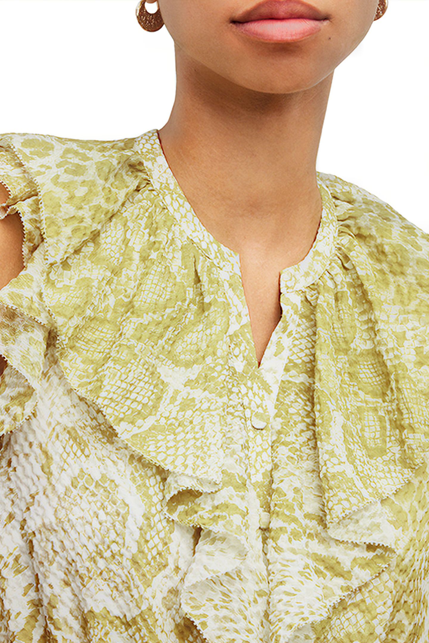 ALI NOCHE DRESS LIME GREEN 6