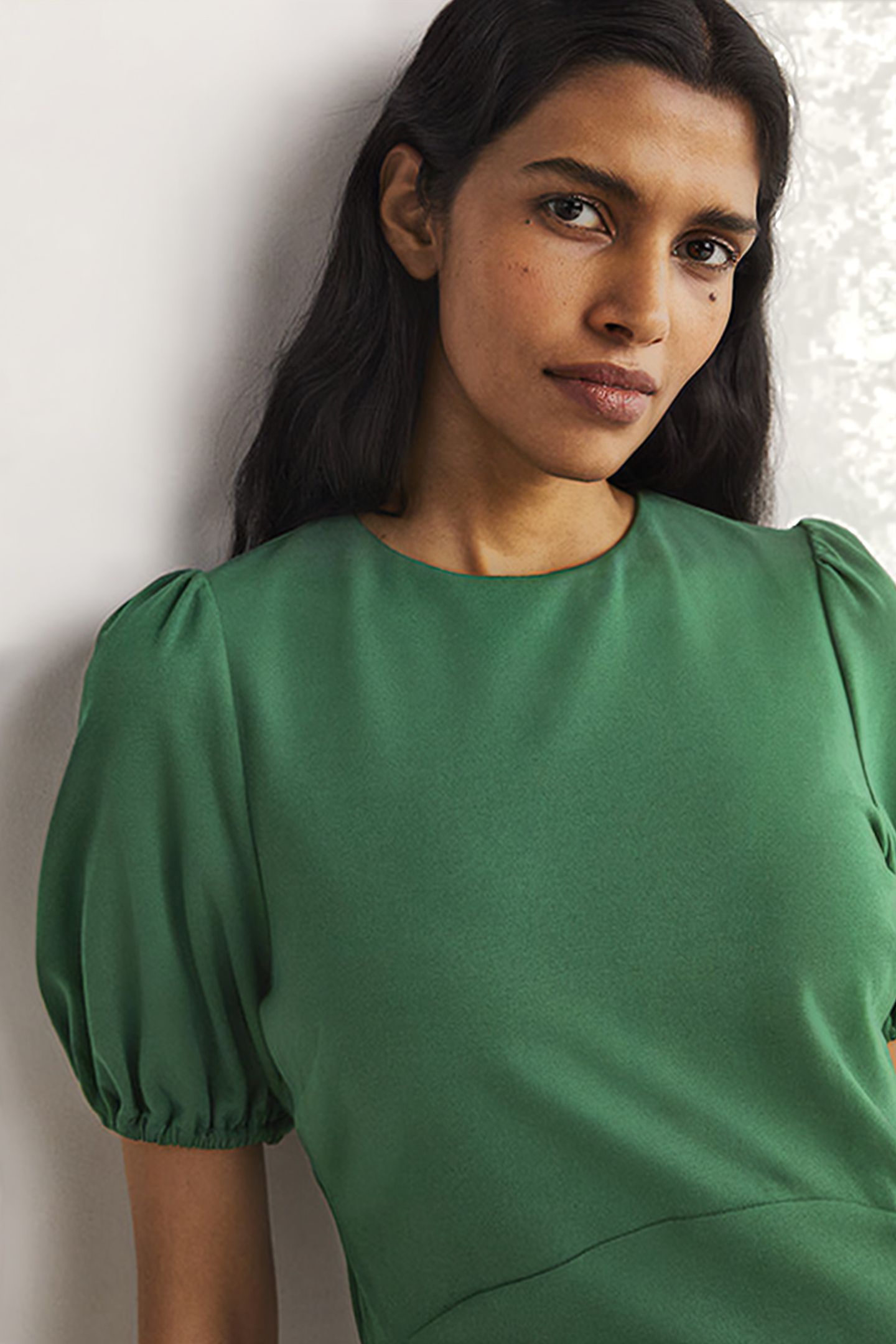 CUT OUT JERSEY MINI DRESS GRN 3