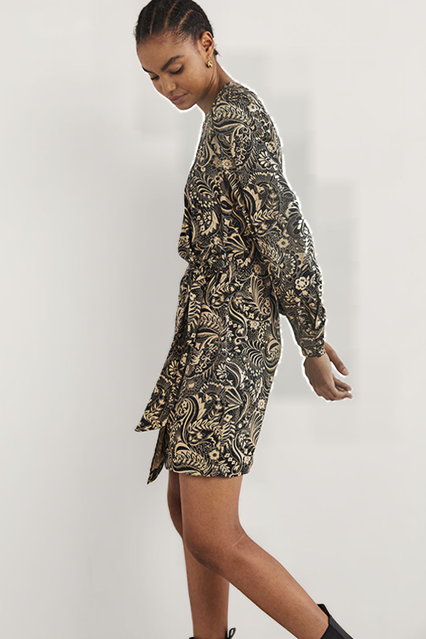 WRAP SKIRT MINI DRESS MBR 4