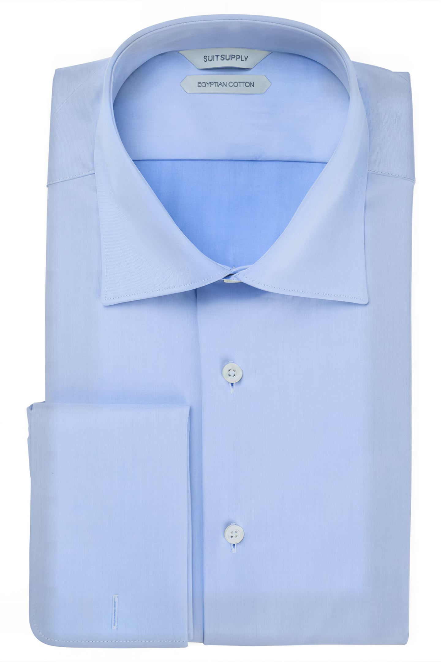 Light Blue Twill Slim Fit Shirt 1