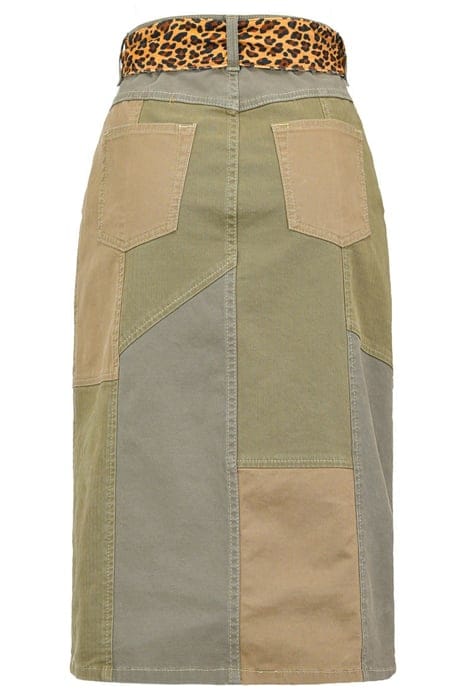 PARK ROW GONNA PJ536 COTONE PA MULTICOLOR/GREEN 7