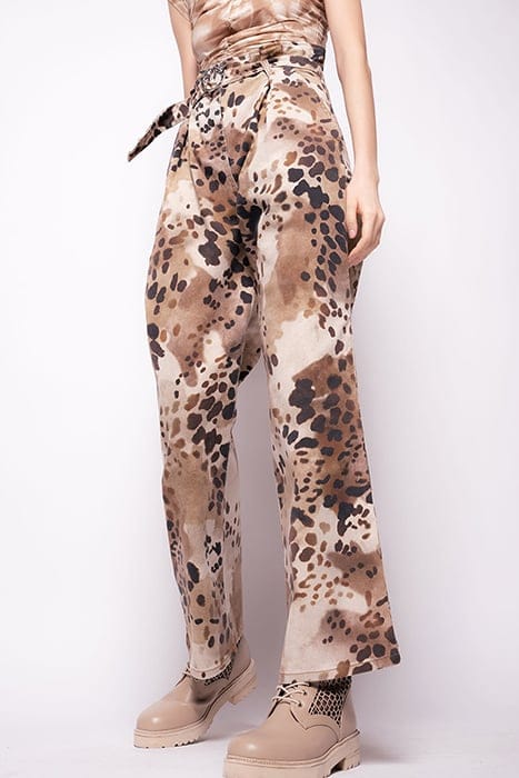 PIACENZA PANTALONE PJ631 DRILL BEIGE/BROWN MULTI-COLOUR 1