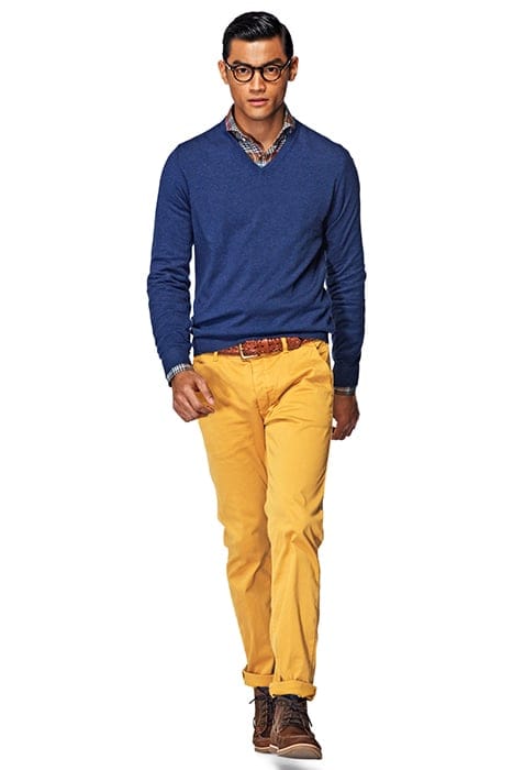 Casual Pants Yellow 1