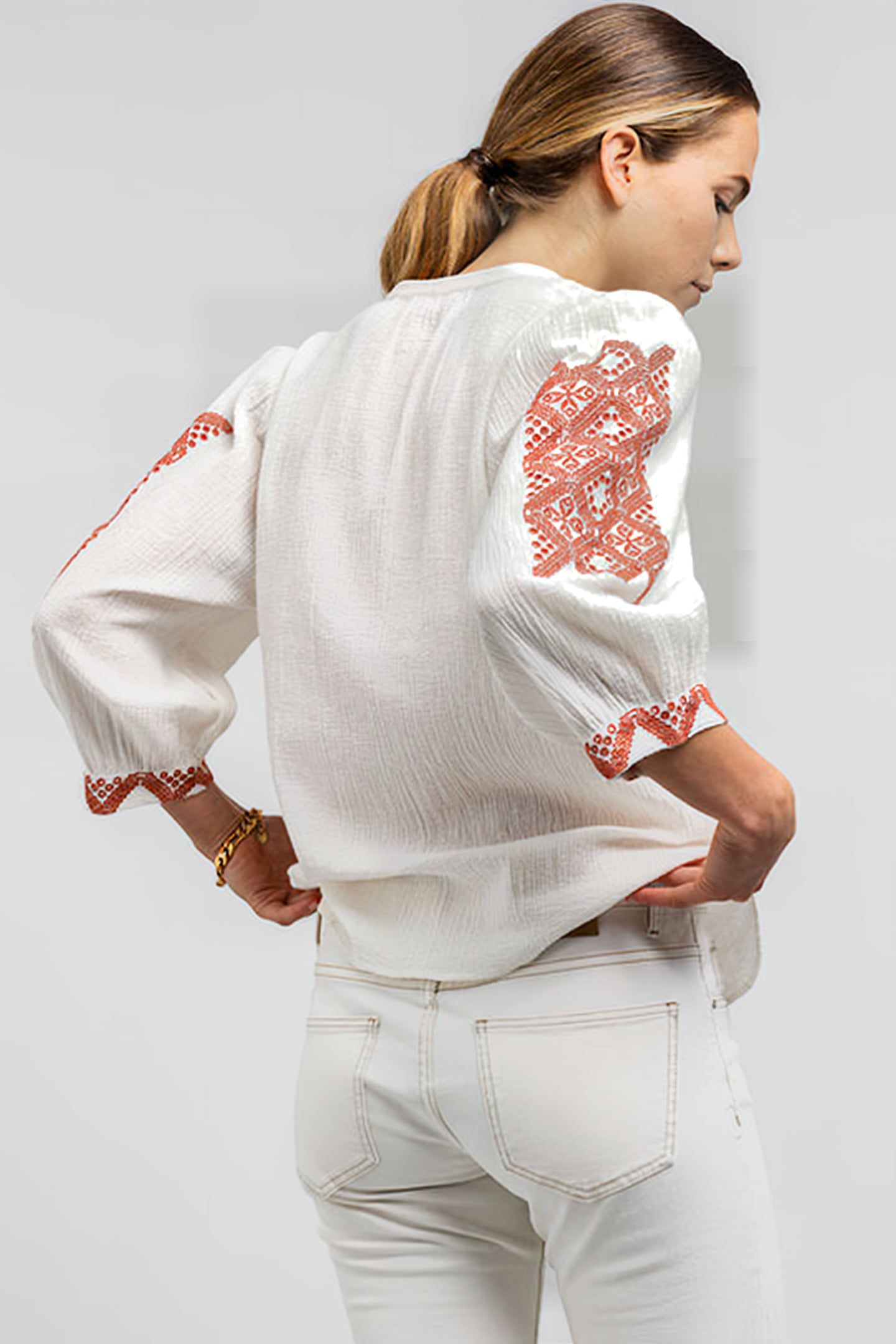 JEANS LILIAS OFF-WHITE 3