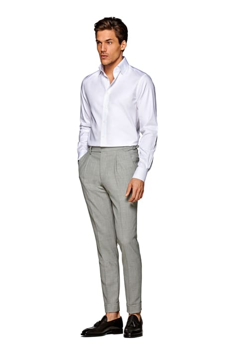 White Royal Oxford Slim Fit Shirt 5